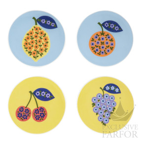 14214-426387-28723 Rosenthal Home Flower Farm Набор из 4 блюдец 9,5см