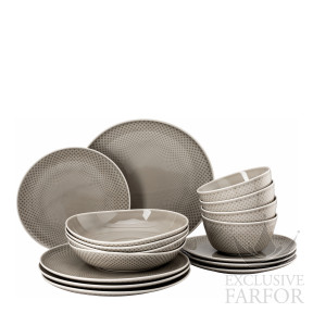 10540-405201-28643 Rosenthal Junto Pearl Grey Набор из 16 предметов