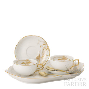 10480-408684-28492 Rosenthal Sanssouci Jubilee "Midas" Набор чайный из 5 предметов