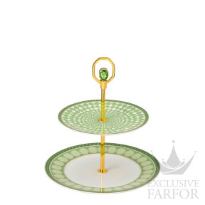 10570-426349-25310 Rosenthal Signum by Swarovski "Fern" Этажерка 25см