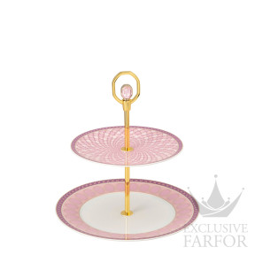 10570-426350-25310 Rosenthal Signum by Swarovski "Rose" Этажерка 25см