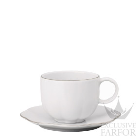 10600-405234-14770 Rosenthal Sonetto Platino Чашка с блюдцем 0,3л