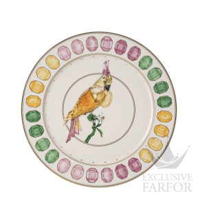 10450-426402-10263 Rosenthal Swarovski Idyllia "Cockatoo" Тарелка подстановочная 33см