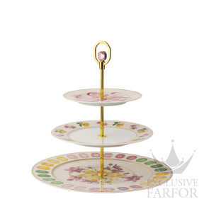 10570-426400-25311 Rosenthal Swarovski Idyllia "Marshmallow" Этажерка 32,5см
