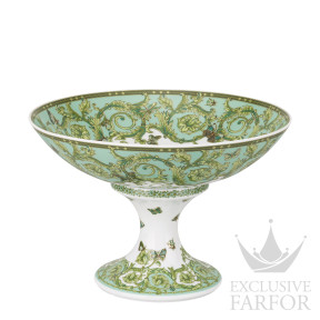 11280-409722-22885 Rosenthal Versace Le Jardin de Versace Anniversary "Green" Чаша на ножке 35см