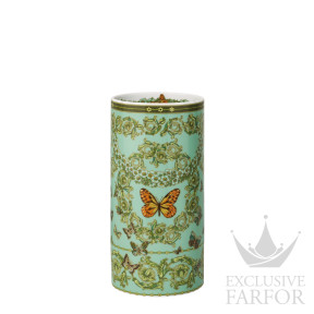 12767-409722-26024 Rosenthal Versace Le Jardin de Versace Anniversary "Green" Ваза 24см