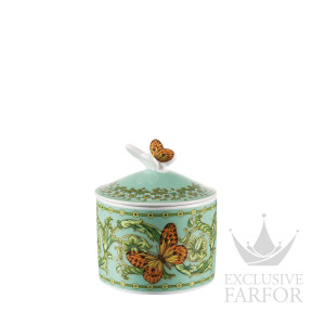 14636-409722-24989 Rosenthal Versace Le Jardin de Versace Anniversary "Green" Шкатулка 9см