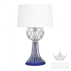 47043323 St. Louis Royal Настольная лампа "Хромированная, Темно-синий хрусталь" 57 x 35см