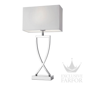 Настольная лампа "Хромированный" 52х27х12см