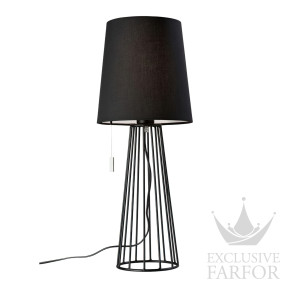 Настольная лампа "Черный" 59х23см