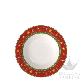 1486432700 VB Toy‘s Delight Тарелка суповая "Красный" 23см