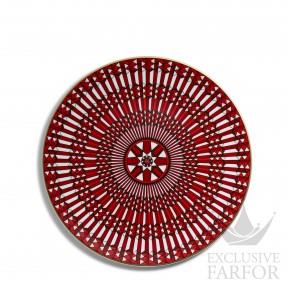 2817038 Baccarat Arcadia Red Тарелка презентационная 31см