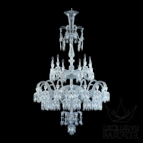 2606731 Baccarat Solstice Люстра на 48 свечей 229 x 142см