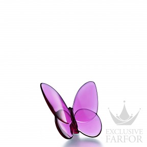 2102548 Baccarat Papillon Статуэтка "Бабочка - розовый" 6,5см