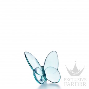 2105932 Baccarat Papillon Статуэтка "Бабочка - бирюзовый" 6,5см