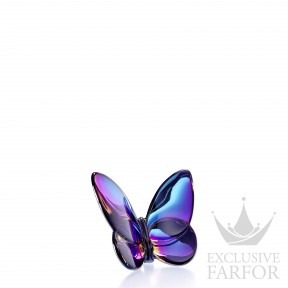 2609987 Baccarat Papillon Статуэтка "Бабочка - синий скарабей" 6,5см