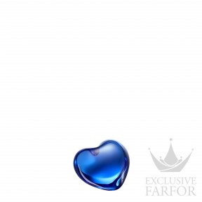 2817163 Baccarat Coeur "Emily in Paris" Статуэтка "Сердце - синий" 4,2см