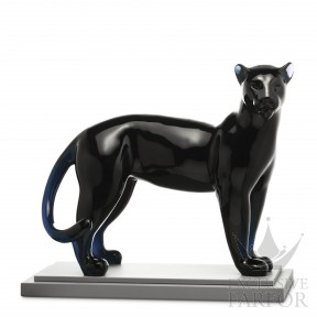 2805802 Baccarat Panthere (Лимитированная серия на 99 пред.) Статуэтка "Пантера - чёрный" 47см