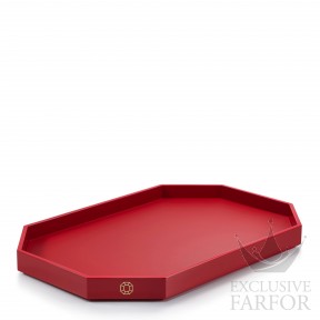 2816911 Baccarat Diversification Поднос "Красный" 60 х 40см