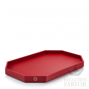 2816915 Baccarat Diversification Поднос "Красный" 46 х 32см