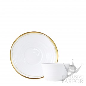 2043-89 Bernardaud Albatre Чашка чайная с блюдцем 200мл