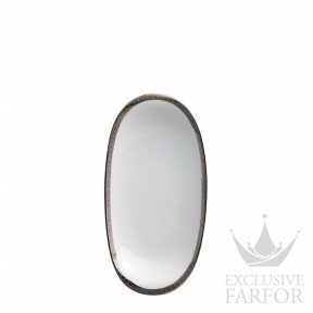 0448-125 Bernardaud Athena Platine Блюдо для гарнира 23x12см