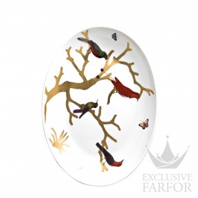 2488-7424 Bernardaud Aux Oiseaux Блюдо овальное 39x28см