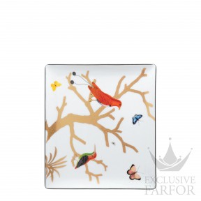 2488-8230 Bernardaud Aux Oiseaux Чаша прямоугольная 22x19,5см