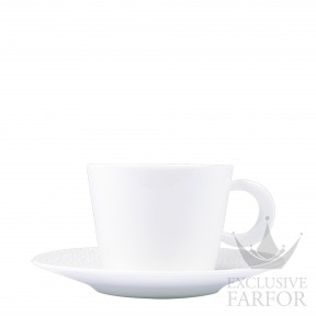 0733-20454 Bernardaud Ecume Чашка чайная с блюдцем 170мл