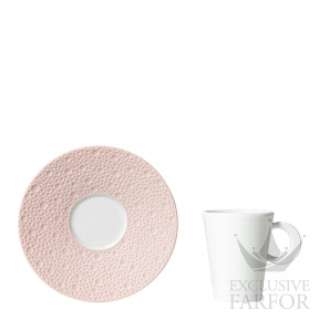 2589-20451BernardaudEcume Rose De CoreeЧашка эспрессо с блюдцем 60мл