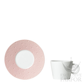 2589-20454BernardaudEcume Rose De CoreeЧашка чайная с блюдцем 170мл