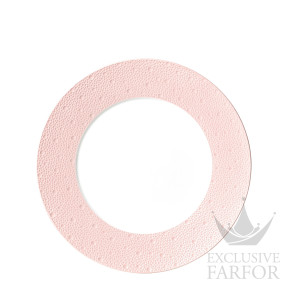 2589-7BernardaudEcume Rose De CoreeТарелка подстановочная 29,5см