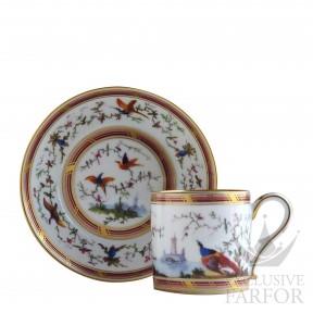L541-4519 Bernardaud Historic Cups "Paysage Aux Oiseaux" Чашка с блюдцем