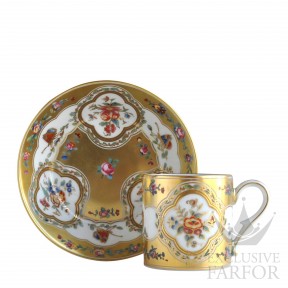 L620-4519 Bernardaud Historic Cups "Aux Papillons" Чашка с блюдцем