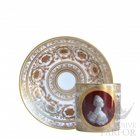 L725-4519 Bernardaud Historic Cups "A La Reine Marie-Antoinette" Чашка с блюдцем