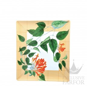 0488-8229 Bernardaud Jardin Indien Чаша прямоугольная 27x23см