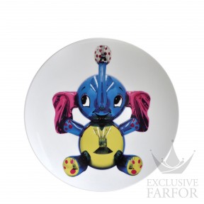 F222-21268 Bernardaud Jeff Koons Collection "Elephant" (Лимитированная серия на 2500 пред.) Тарелка подстановочная 31см