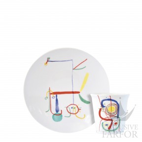 1890-23362 Bernardaud A Toute Epreuve - Joan Miro Набор из 2 предметов