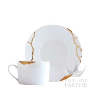 1095-91 Bernardaud Kintsugi - Sarkis Чашка чайная с блюдцем 150мл