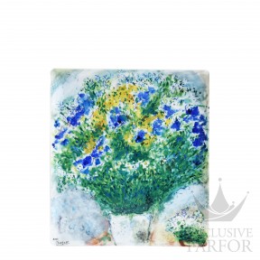 1828-8229 Bernardaud Les Bouquets de Fleurs - Marc Chagall Чаша прямоугольная 26,5х23,5см