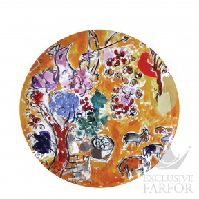 1168-21418 Bernardaud Les vitraux d'Hadassah - Marc Chagall Блюдо круглое 38см