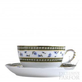 L004-89 Bernardaud Marie-Antoinette Чашка чайная с блюдцем