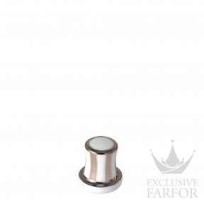 2190-6709 Bernardaud Park Avenue "Platinum" Декоративная ручка-кнопка для ящика 3x2,5см