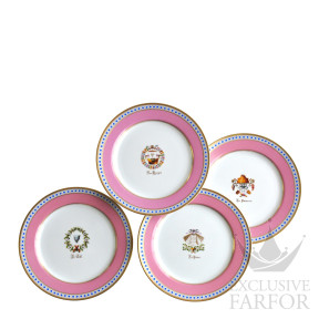 L698-17-4 Bernardaud Service Des Petits Repas Тарелка закусочная 21см, 4шт.