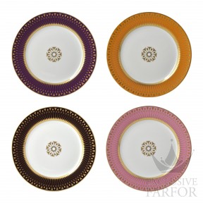 0153-17-4 Bernardaud Soleil Levant Couleurs Тарелка закусочная 21см, 4шт.