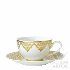 1390-3095 Bernardaud Venise Чашка чайная с блюдцем 130мл