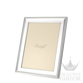 04256132 Christofle Perles "Посеребрение" Рамка для фотографии 18x24см