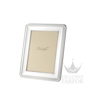 04256134 Christofle Malmaison "Посеребрение" Рамка для фотографии 13x18см