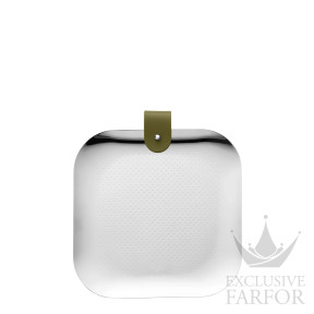 05900025 Christofle Club "Сталь" Поднос 16х16см