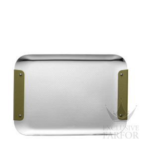 05900050 Christofle Club "Сталь" Поднос 32х23см